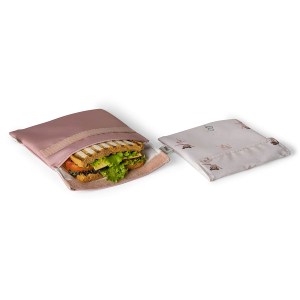 Z1054 - Reusable Sandwich Bag (set of 2) - Ballerina - Extra 7